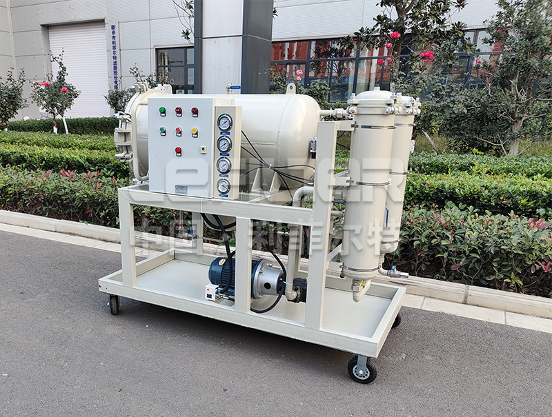 聚結脫水濾油機是如何進行工作的？來看看技術原理